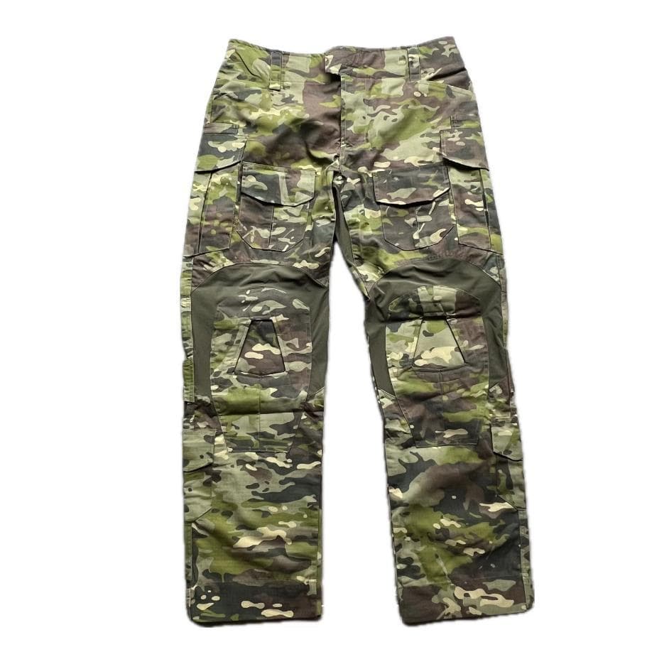 Calça tática Tom Household GEN3 Verde CP Única MCTP Multi-Terrain G3 Calça de Combate Macacão MC/CP