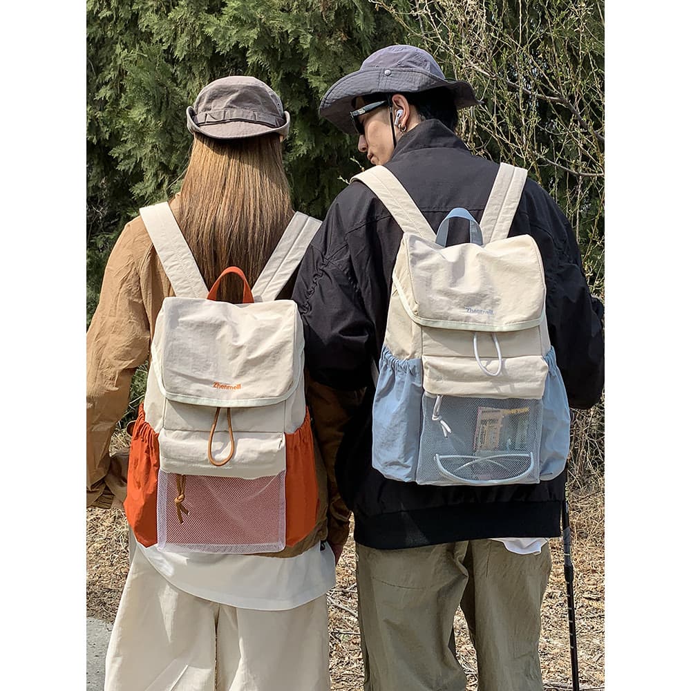 Mochila feminina 2026 novo estilo saco de escola esportes ao ar livre caminhadas mochila caminhadas saco de viagem de cu