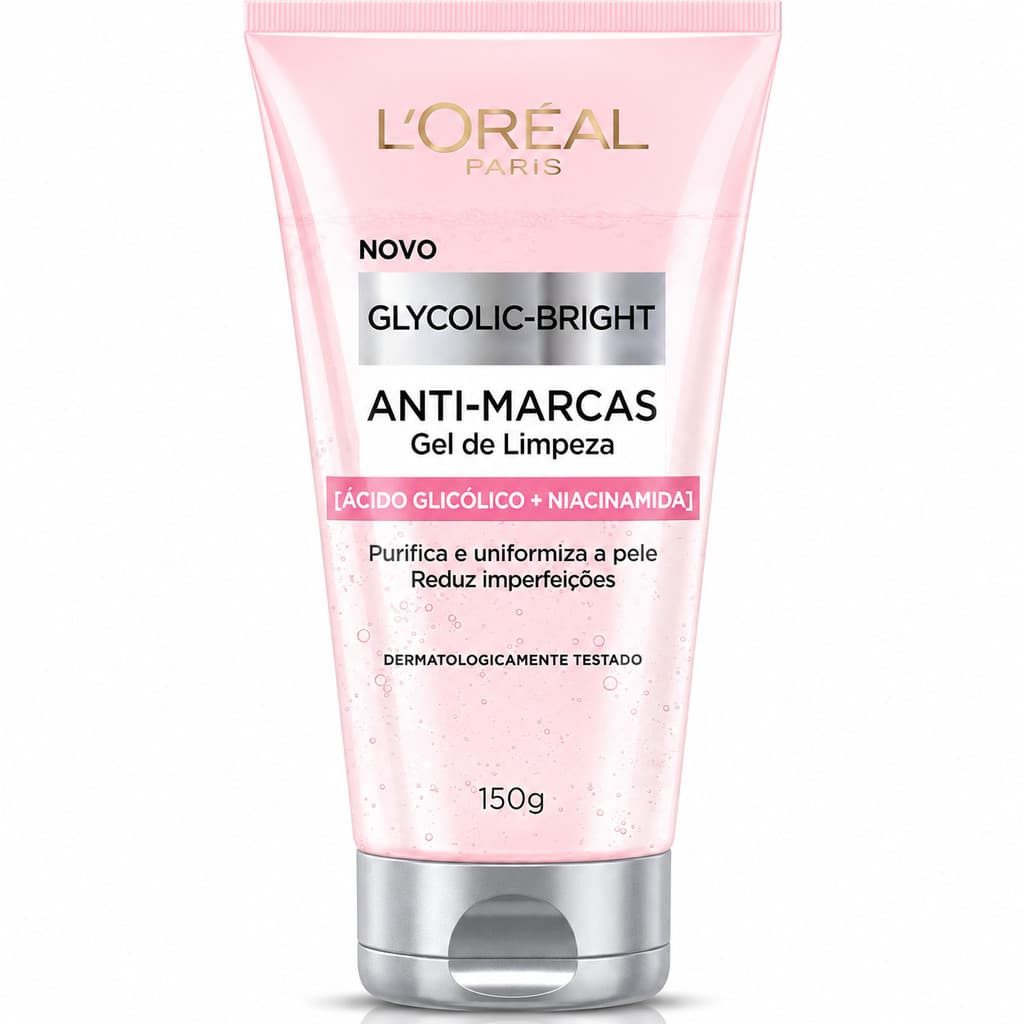 L'Oréal Paris Gel de Limpeza Anti-Marcas Glycolic-Bright 150g
