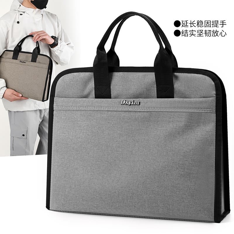 Saco de computador novo estilo portátil na moda Unisex saco de documentos saco de conferência conferência escritório Com