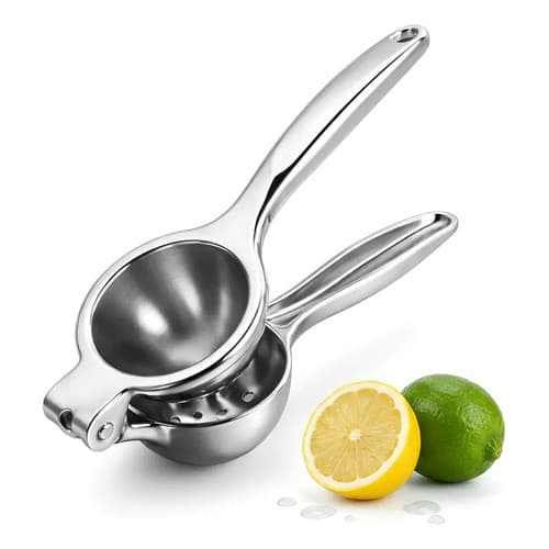 Espremedor Limão Manual Inox Forte Resistente Profissional Aço Inox