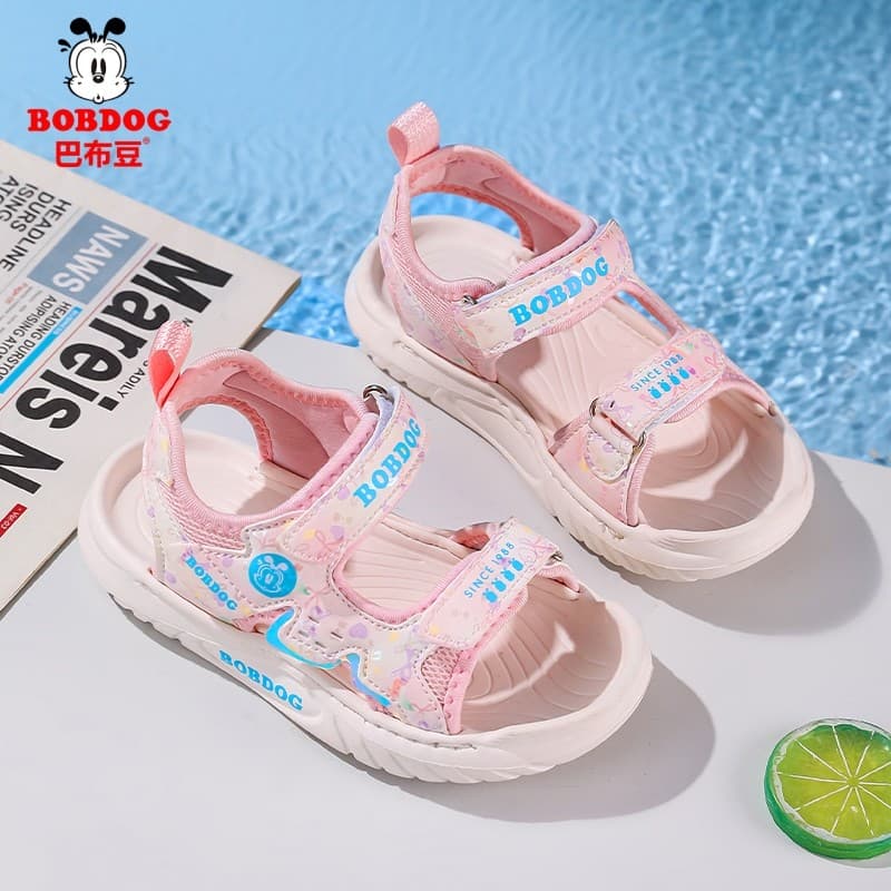 Bobo sapatos infantis sandálias infantis meninas 2025 novo estilo verão meninas sapatos de praia bebê menina princesa sa