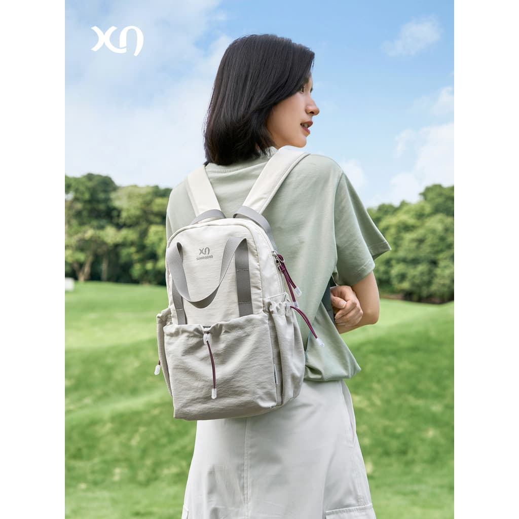 Shinmachi pequena mochila feminina viagem leve mochila senhoras 2026 novo Ultra-leve saco ao ar livre saco de viagem