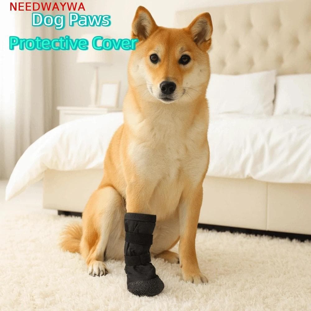 Bota De Recuperação De Feridas NEEDWAYWA , Capa Protetora Ajustável Anti-Lamber Para Patas De Cachorro , Sapatos Respirá