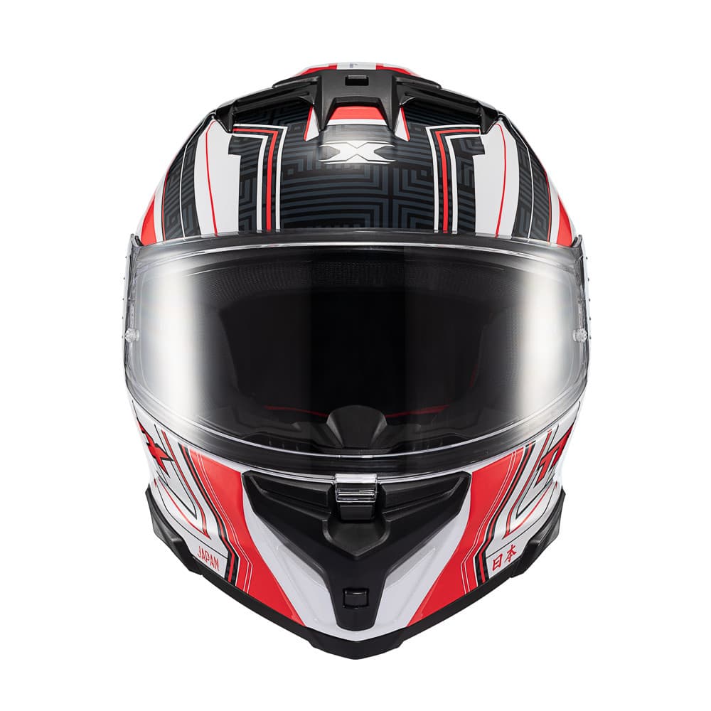 Capacete Texx Kaiman Flag Fechado Moto Seguro Uso Diário