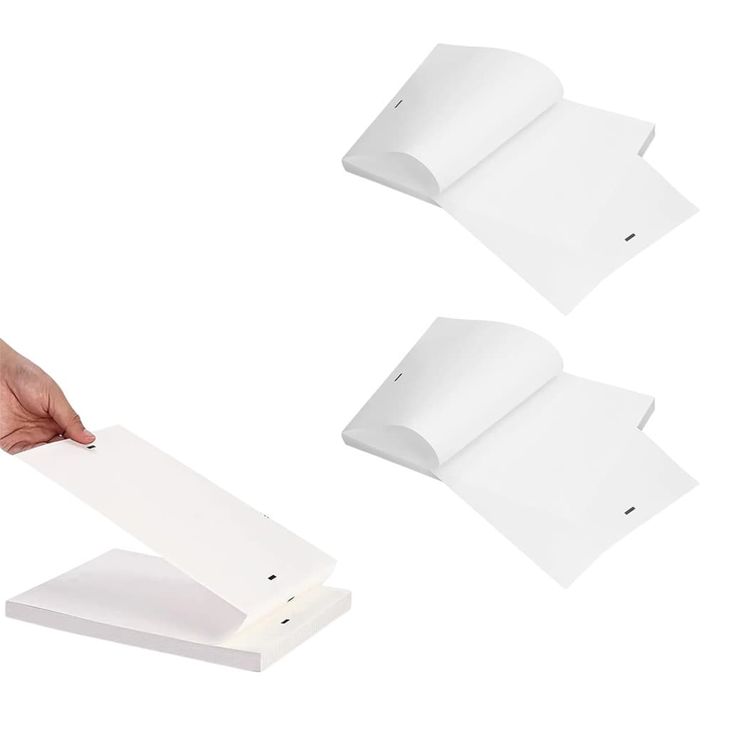 Papel Termico A4 100 Folhas Kit 2 Uni Impressora Termica Bluetooth Processo Advogado Lista Trabalho Nota Escritorio
