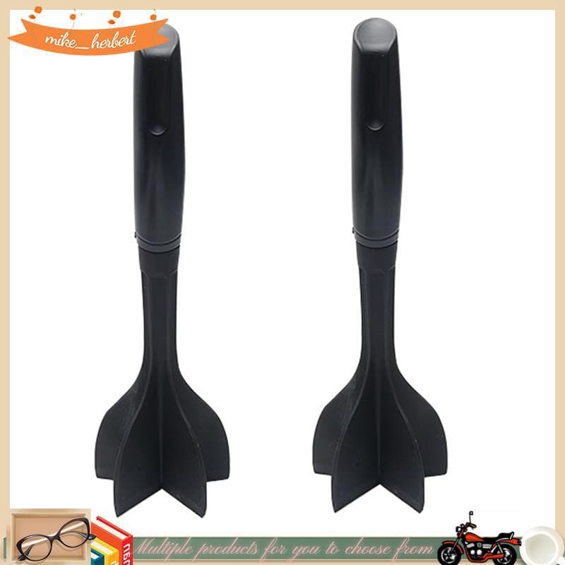 2 Pçs Picador De Carne Antiaderente Mistura Versátil Masher Utensílio De Cozinha Ferramenta Calor Alimentos Chopper Moíd