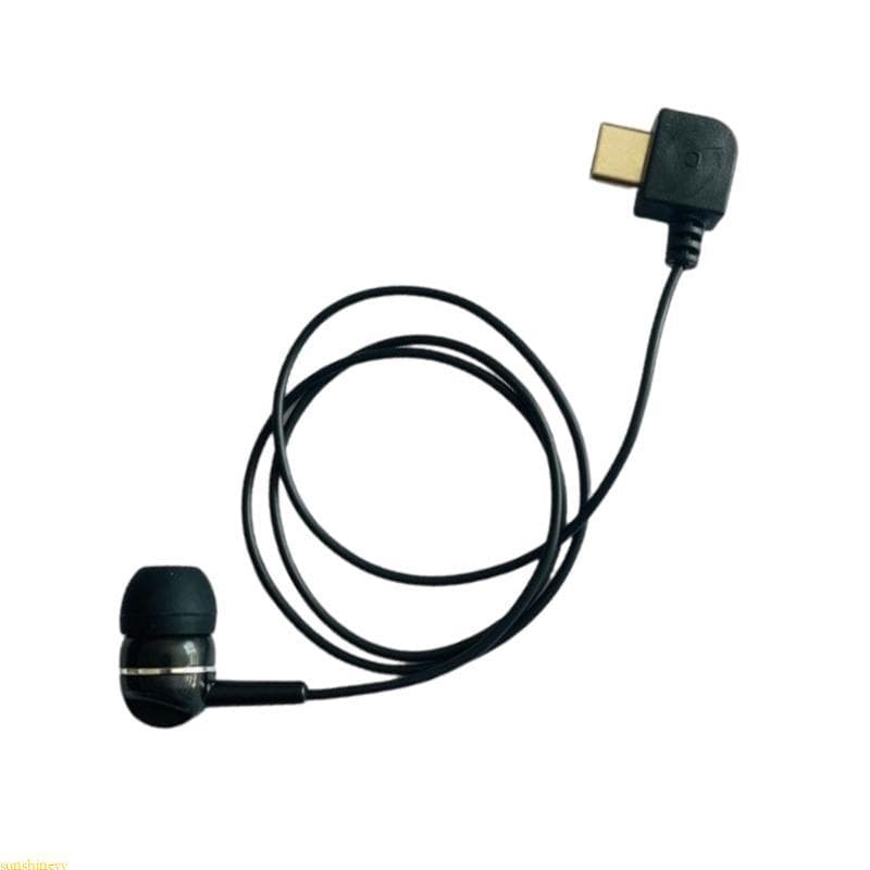 sunshineyy Mono Type C Fone Ouvido Seguro Ajuste Microfones Integrados Para Conveniência