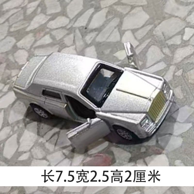 Modelo de carro de liga metálica Mercedes-Benz com porta basculante em escala 1/64, porta basculante com duas portas que