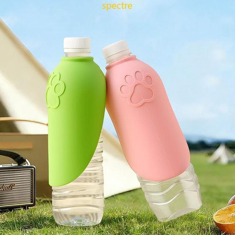 Dispensador de Água Dobrável para Animais de Estimação com Design em Forma de U, Copo Flexível para Cães ZFVU