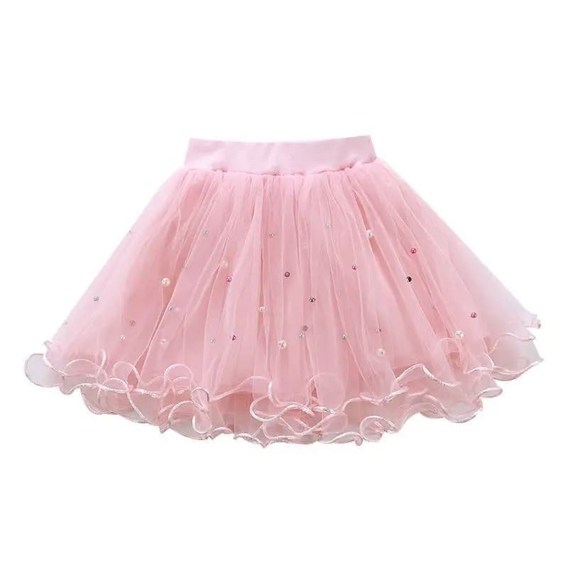 Bebê Meninas Tutu Saia Bonito Criança Princesa Ballet Dança Tule Em Malha Linda Pettiskirt Roupas Infantis ZUT7
