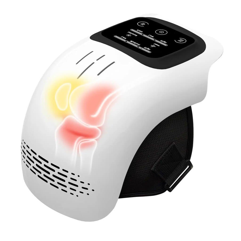 Neidga massageador elétrico de joelho portátil e confortável de 1 peça, máquina de massagem de joelho recarregável, prod