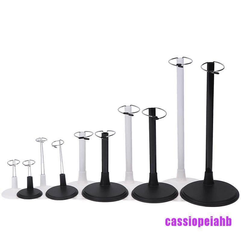 Suporte ajustável de metal para bonecas