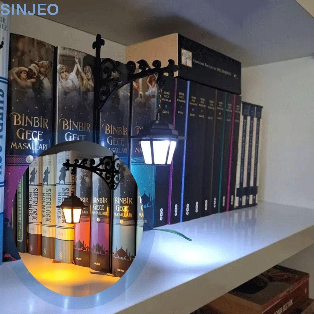 Luz Fantasma De Estante SINJEO , De Lanterna Vintage Branca , Leitura De Lâmpada Quente
