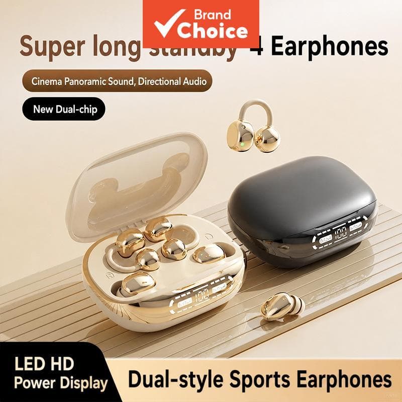 Fones de ouvido Otn GT630S: uso duplo, estilos clip-on e intra-auriculares, fones de ouvido compartilhados com alta
