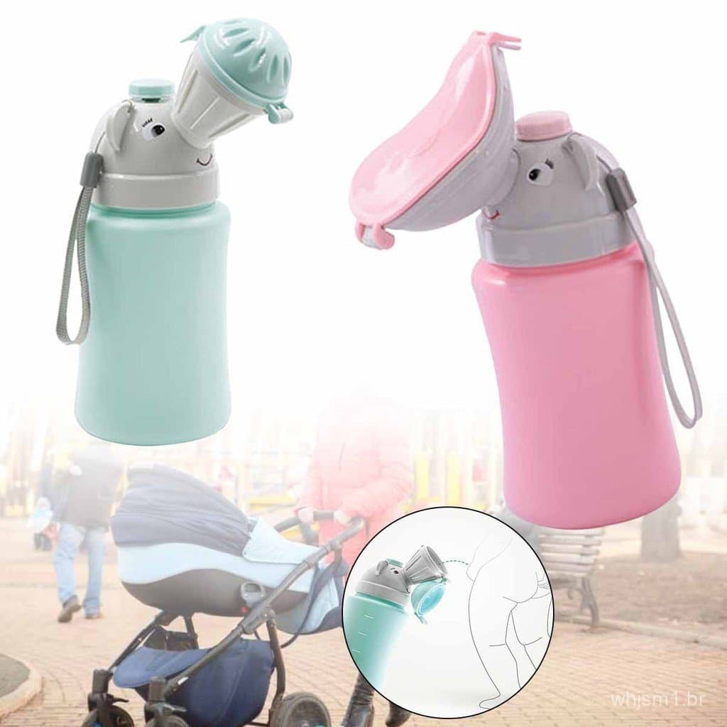Novo Urinol Portátil para Bebês, Higiênico para Meninas, Ideal para Viagens de Carro e Atividades ao Ar Livre, Convenien