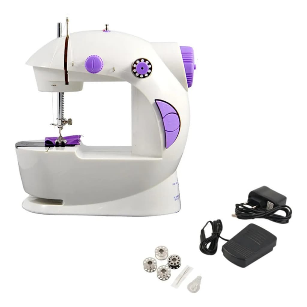 Mini Sewing Machine Maquina Costura Casa Presente Acessório