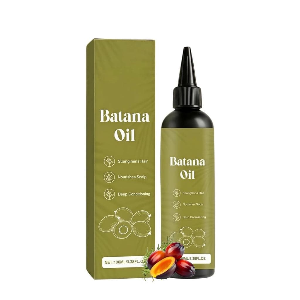 Batana Oil for Hair Growth, Batana Oil for Thicker, Stronger, Reduces Breakage, Deep Nourishing & Scalp Oil for Men & Wo