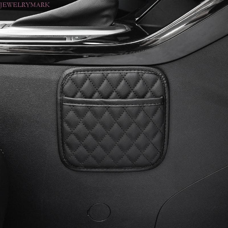 Judeu Bolsa Armazenamento Couro Para Carro , Bolso Assentos Organizador Traseira