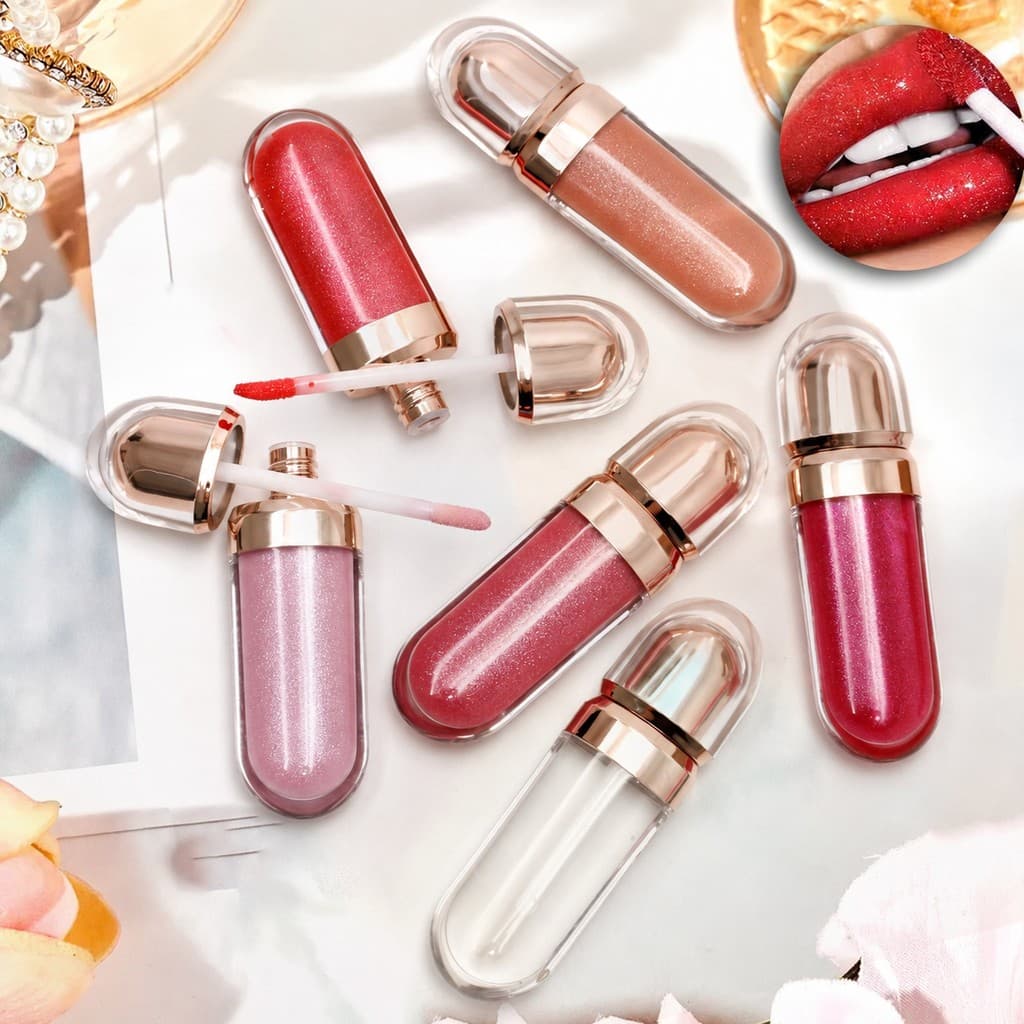 Lip Gloss Brilho Labial Batom Hidratante Longa Duração Glow Cosméticos LG40514