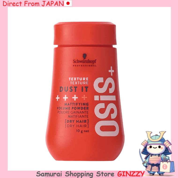 OSiS+ DUST IT Pó de Cera para Estilização Com Efeito Fosco 10g Produtos de Cuidado Capilar Japonês