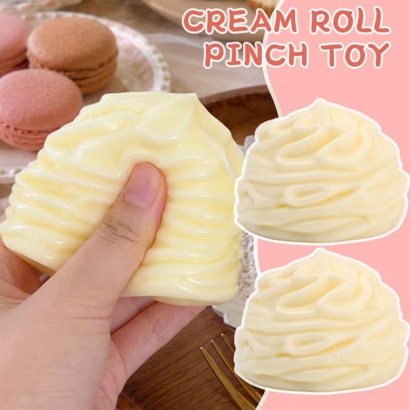 A Pitada Da Mão Forma Do Creme Brinca O Conforto Relaxante-Recuperação Lenta Super Macia Descompressão Brinquedo Sobreme