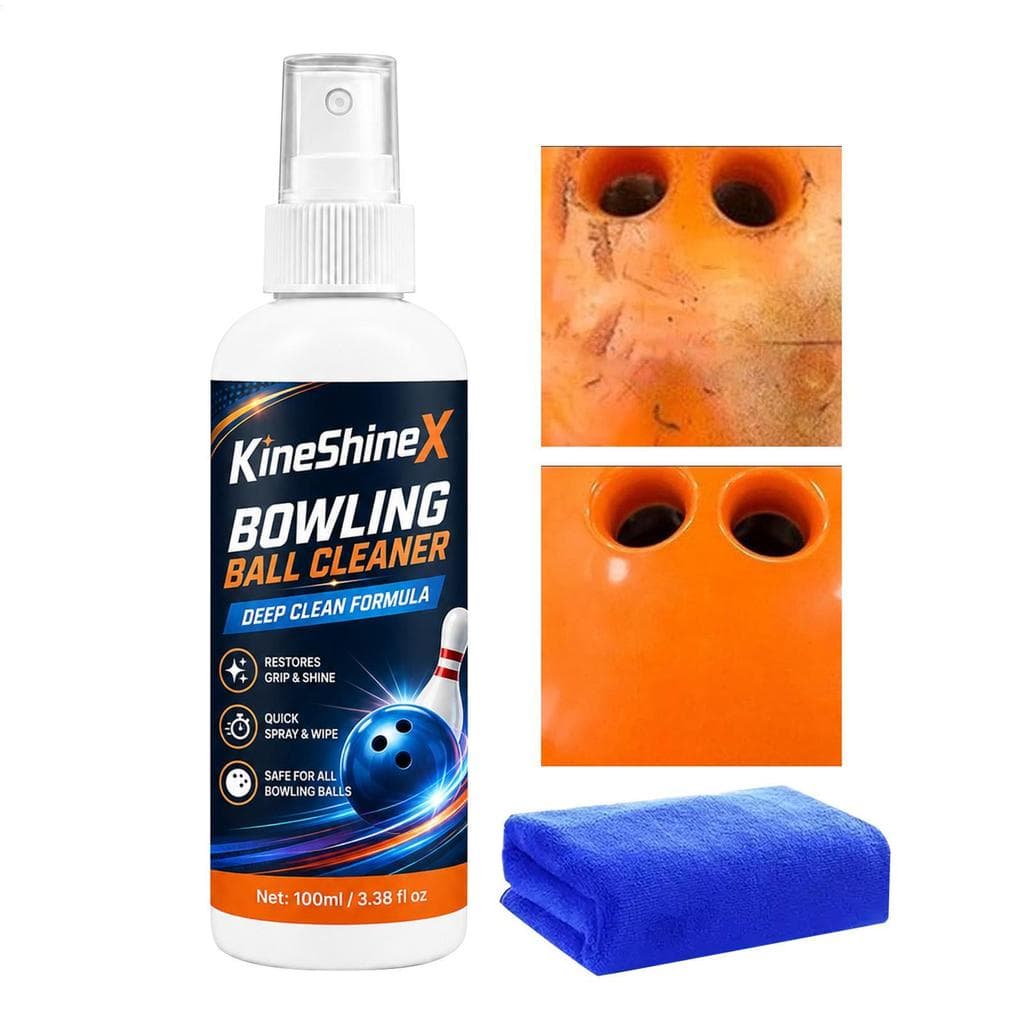 Spray De Limpeza De Bola De Boliche , 100ml , Limpador Profunda , Ação Rápida , Solução Removedora De Óleo wonabr