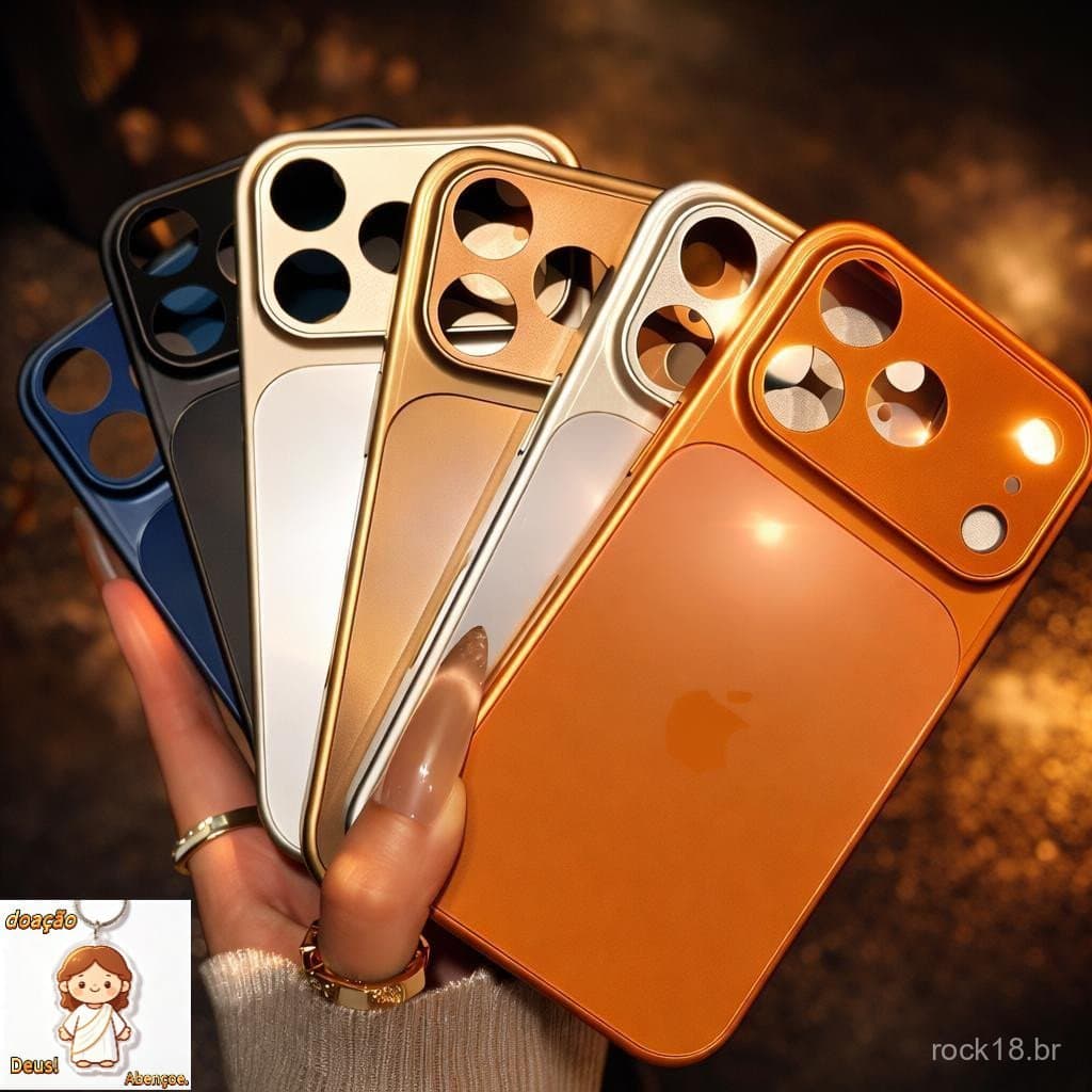 Capa Magnética Transforma em iPhone 17 Pro Max Luxo Fosco Anti-Choque Com MagSafe — iPhone 17 16 15 14 13 12 Pro Max
