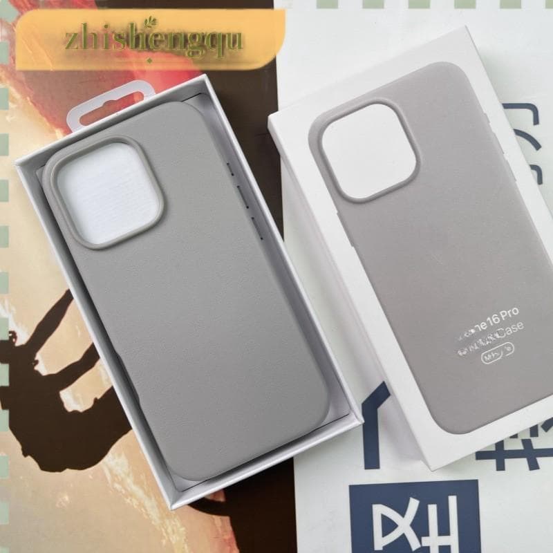 Capa Case Premium Couro Magsafe Anti Impacto Para iPhone 11 12 13 14 15 16 17 17 Pro Max