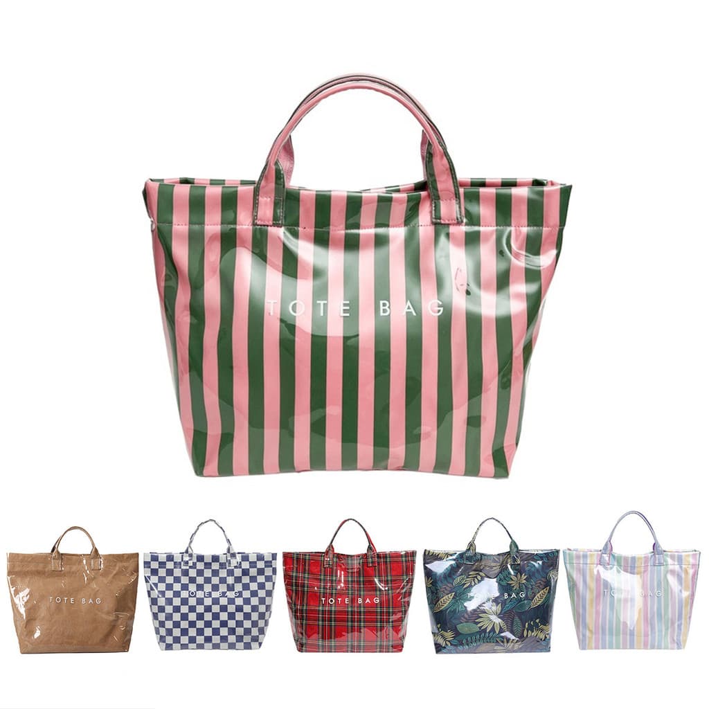 Totebag saco ozon xadrez saco grande capacidade senhoras bolsa pvc72626