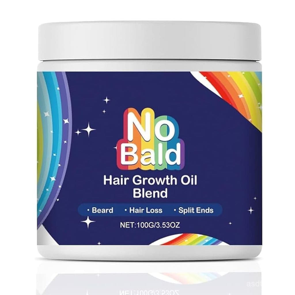 Óleo para Crescimento Capilar No Bald, Máscara Capilar de Condicionamento Profundo, Máscara Capilar para Todos os Tipos