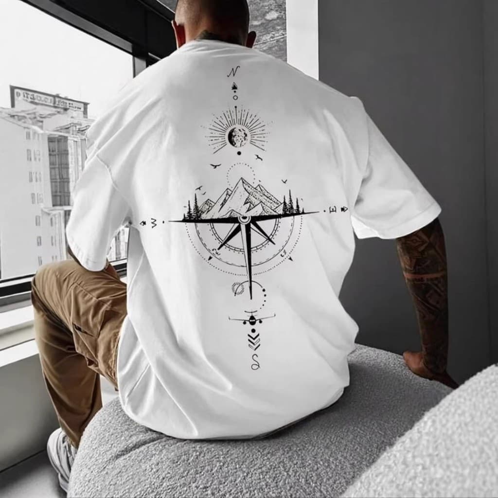 2026 verão novo estilo Cross-Border venda quente 3d impressão Digital masculina Casual moda rua Wear carta camisa camise
