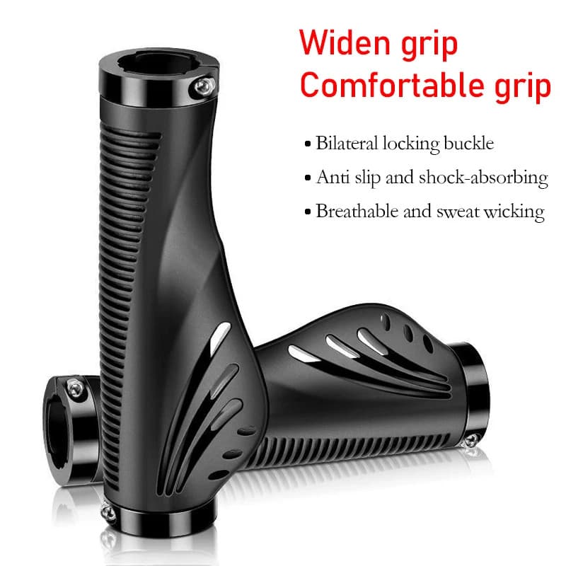 Conjunto De Alça De Bicicleta Universal Mountain Bike Lidar Com Crianças Guiador Capa Silicone Borracha Acessórios
