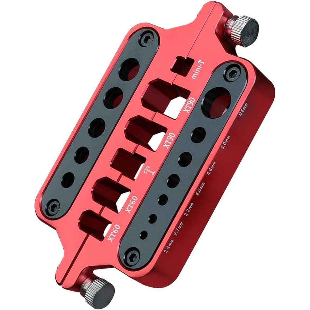 Estação de Soldagem e Isolamento de Alumínio TMH, Ferramentas Jic RC para Conectores XT60 XT90 Deans Banana Plug, Estaçõ