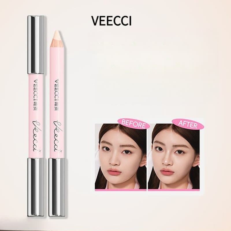 VEECCI Bastão De Maquiagem Facial Líquido De Ponta Dupla , Sombra Design Portátil , Ilumina O Contorno , Cosmético Para