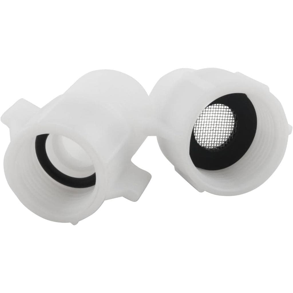 2 Peças Adaptador de Tubo Fêmea 7/8 para Macho 1/2 polegada, Conector de Mangueira 1/2 Fêmea para Macho 7/8 polegada, Co