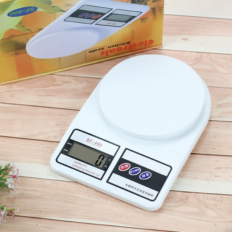 Balança Digital de Cozinha Confeitaria SF-400 Até 10 kg Escala 1 grama