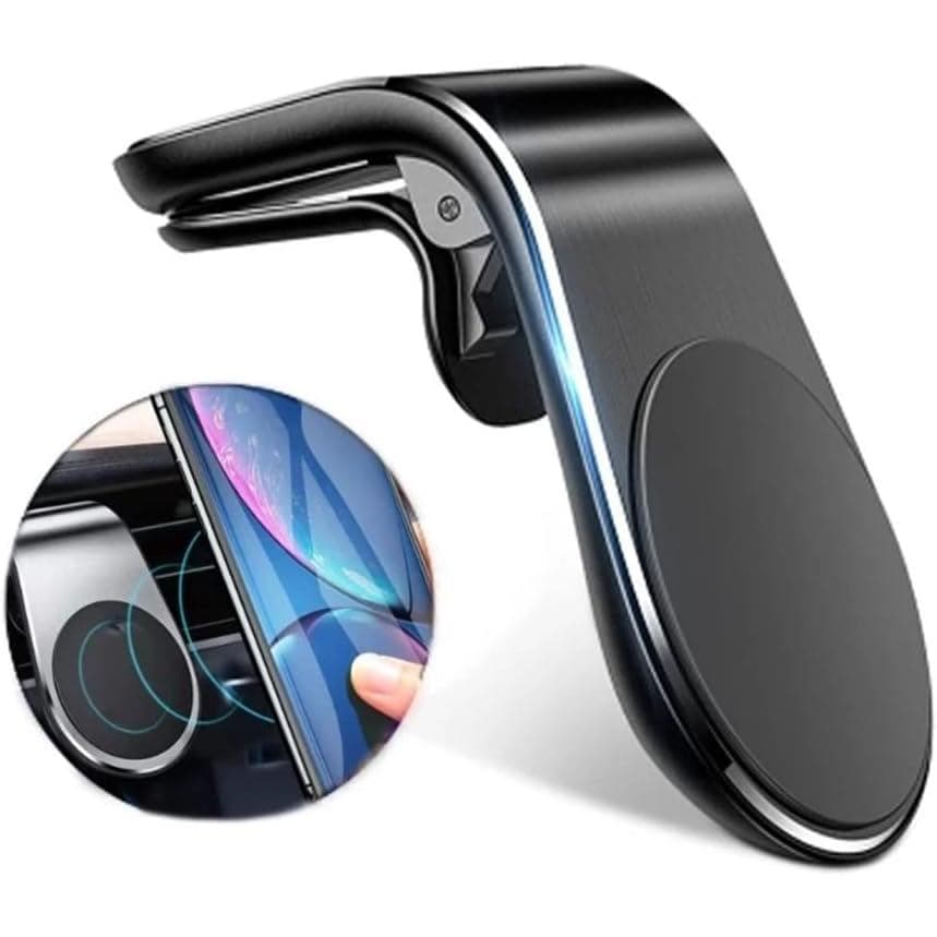 MagMount - Suporte Magnético para Telefone de Carro, universalmente compatível com smartphones e tablets, fixa-se com se
