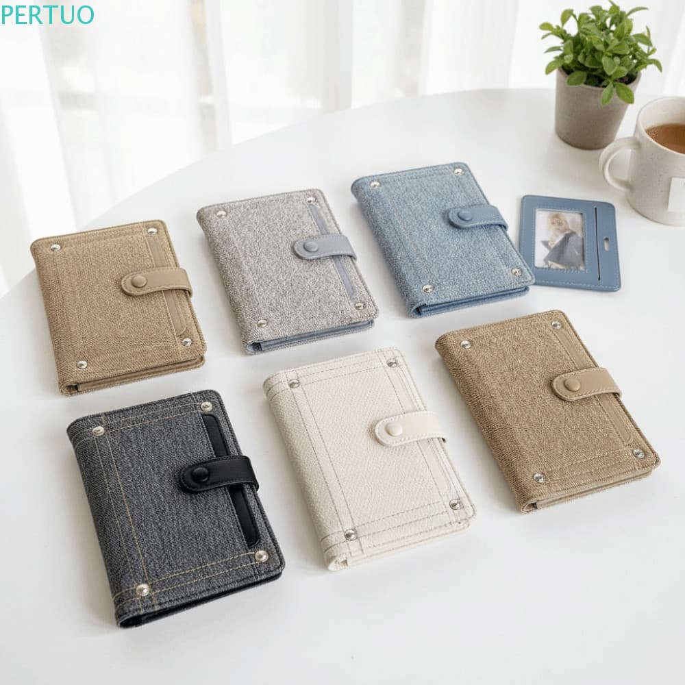 Bolsa Para Passaporte PERTUO PU , Capa , Clipe Jeans Check-in De Avião , Carteira De Viagem Porta-Bilhetes