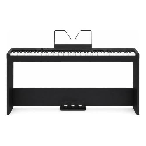 Kit Piano Medeli SP-C120 Stage Digital 88 Teclas - Black + Estante Medeli ST450 Pedal Triplo