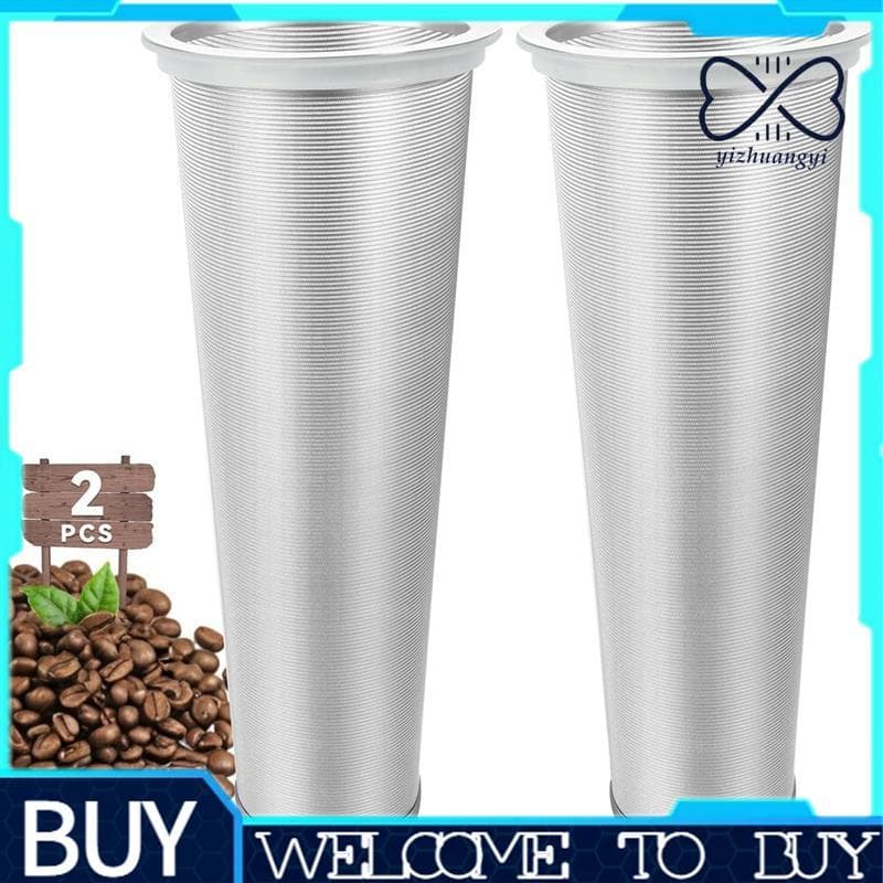 Filtro De Café Frio Da Fermentação Fria De 2 Pces , Produto Comestível De Aço Inoxidável , Cafeteira , Máquina De Chá Pa