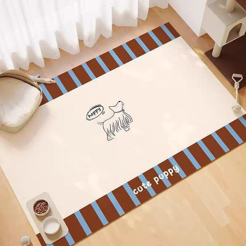 Tapete de pvc dedicado para animais de estimação, tapete descartável para cerca de cães e gatos, não lã, à prova d'água,