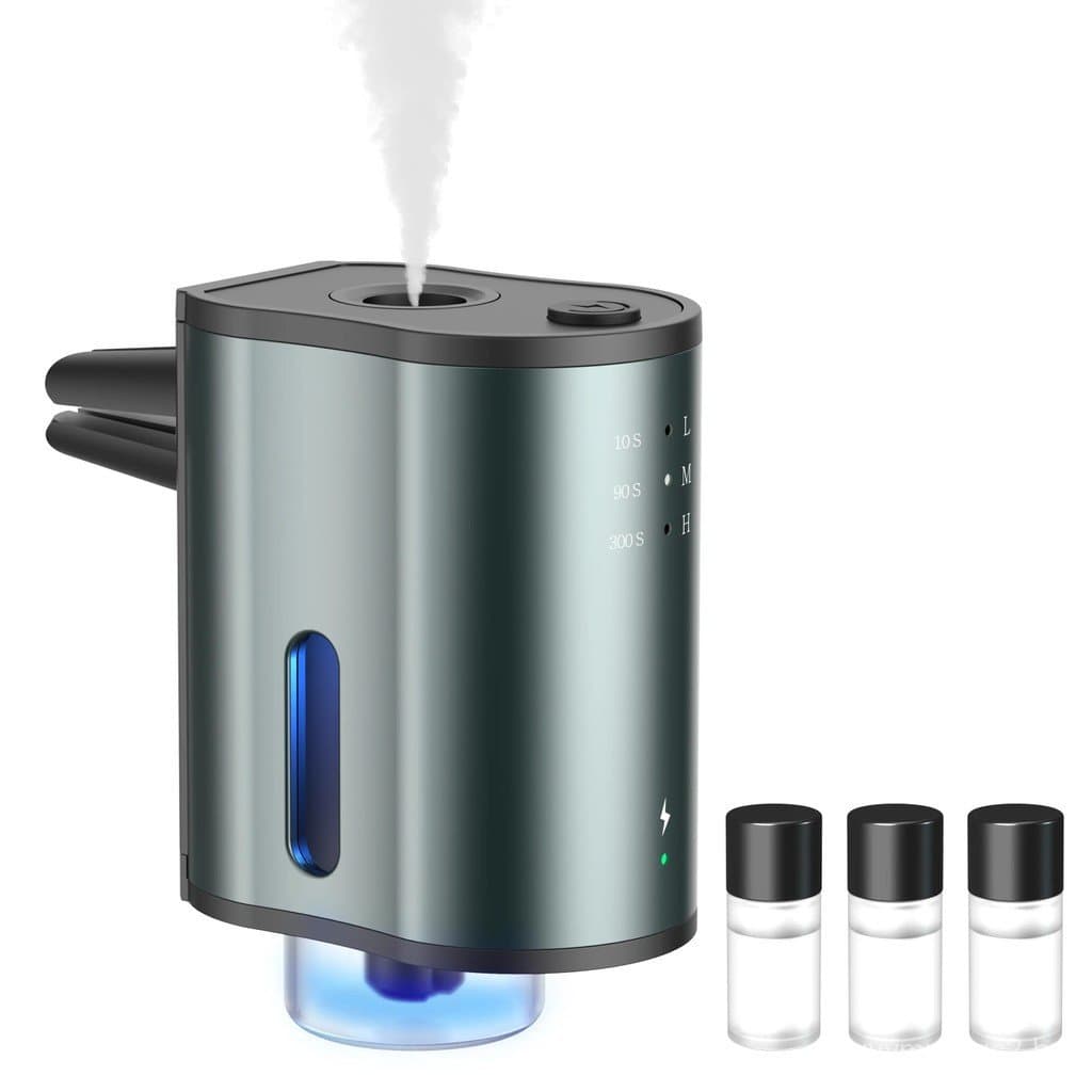 Difusor de aroma para carro artCar, possui três níveis de fragrância ajustáveis, difusor de aroma portátil sem água, 3*1
