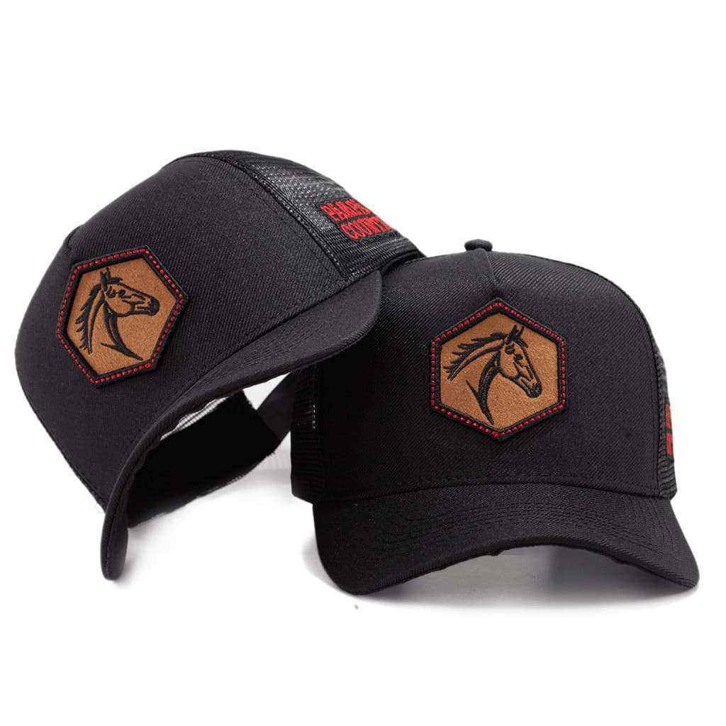 Boné Telinha Trucker Country Lançamento Cavalo Pampa's Cores Neon