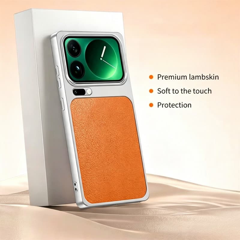 Litchi Pele De Cordeiro Couro Casos De Telefone Para Xiaomi 15 14 Ultra 12 Lite 13 11 Pro Lichia Padrão Capa 17T 15T 14T