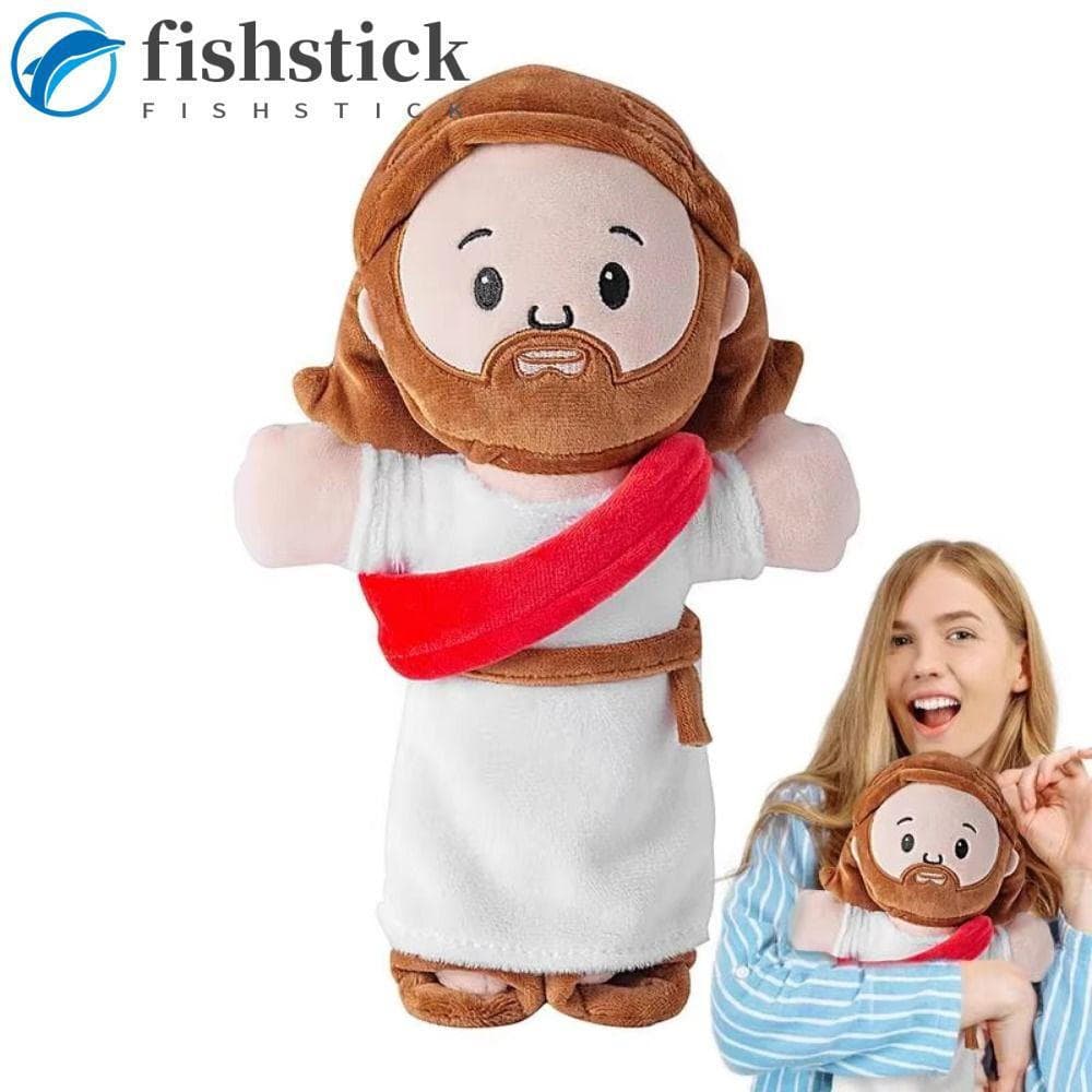 Brinquedo De Pelúcia FISHSTICKA Jesus , Boneca Da Sagrada Família De 25 Cm , Kawaii