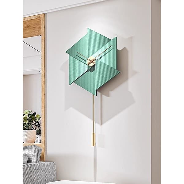 Pusaic Nordic luz luxo simples relógio de parede sala estar criativo relógio parede do agregado familiar relógio quartzo