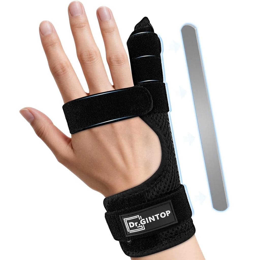 Tala para o dedo mínimo, Tala metacarpal para os dedos anelar e 5º mínimo, Tala para a mão para artrite, tendinite, frat