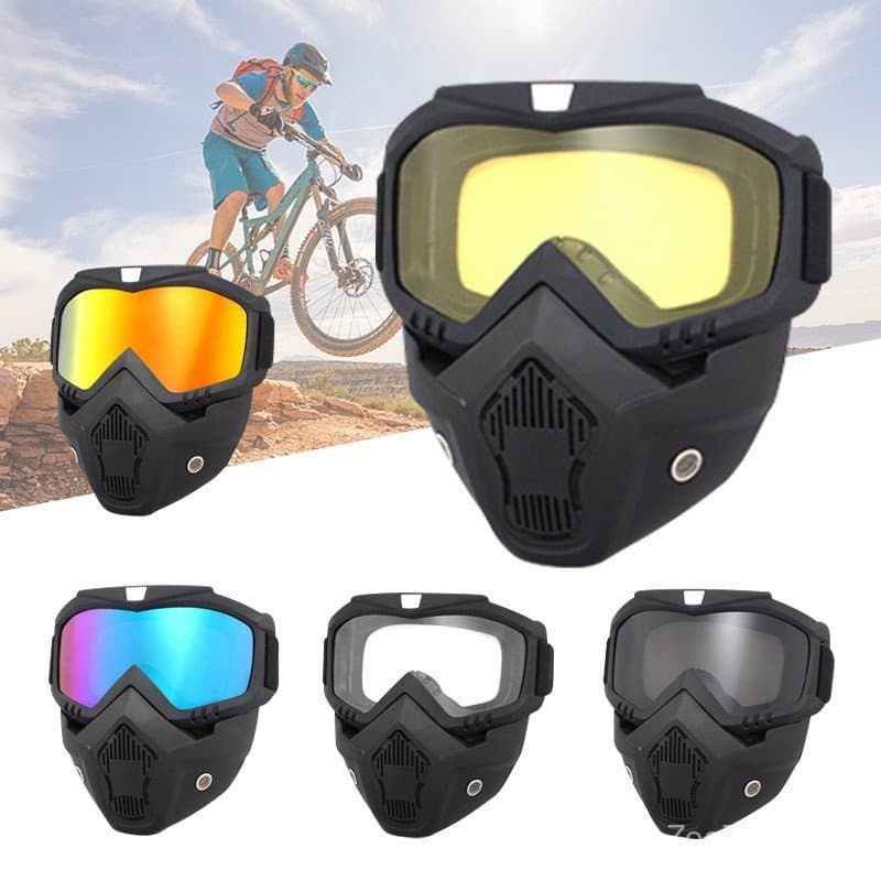 Óculos de motocicleta, equipamento off-road Harley, óculos de proteção contra vento e areia para motociclismo, óculos pa