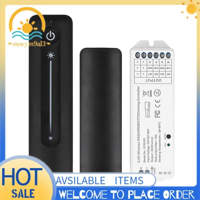LED Dimmer 2.4G PWM Toque Controle Remoto Sem Fio 5V 36V Única Cor Luz De Tira Inteligente Wifi Interruptor